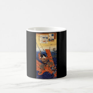 Samurais am Krieg, circa 1800's Kaffeetasse
