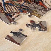Samurais am Krieg circa 1800s Puzzle (Seite)