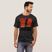 Samurais auf dem Hügel T-Shirt (Vorne ganz)