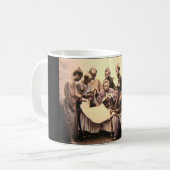 Samurais circa 1868-1869 kaffeetasse (Vorderseite Links)