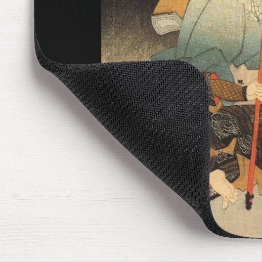 Samurais, die C. 1800's malen Mousepad (Ecke)