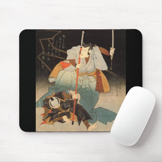 Samurais, die C. 1800's malen Mousepad (Mit Mouse)