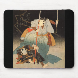Samurais, die C. 1800's malen Mousepad
