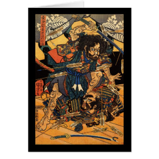 Samurais im Kampf, circa 1800's