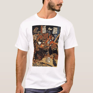 Samurais im Kampf, circa 1800's T-Shirt