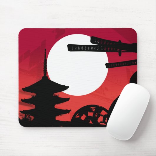 Samurais Mousepad (Mit Mouse)