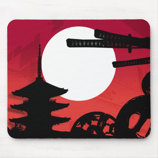 Samurais Mousepad (Vorne)