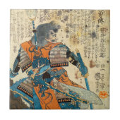 Samurais Orenji Fliese (Vorderseite)