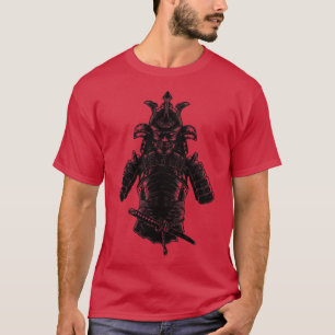 Samurais Shield Traditionelle japanische Rüstung T-Shirt