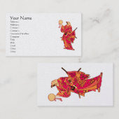 Samurais Visitenkarte (Vorne/Hinten)