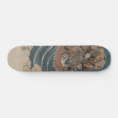 Samurais zu Pferd circa 1830 Skateboard (Horizontal)