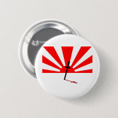 Samuraisonnenuntergang Button (Vorne & Hinten)