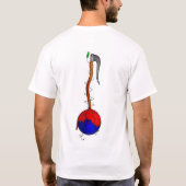 Samuraitodesbetrachtung T-Shirt (Rückseite)