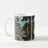 Samuraitraining mit Tengu, circa 1859 Kaffeetasse (Links)