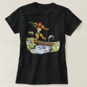 Samus and Metroid Classic T Shirt (Design vorne)