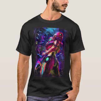 Samus Aran Metroid vintage family T-Shirt
