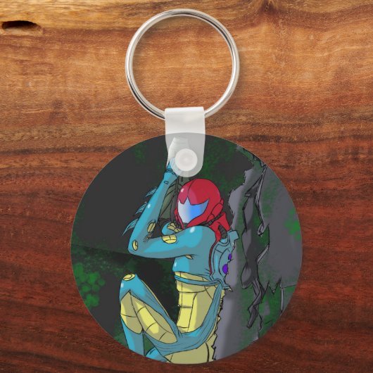 Samus fusion Suite Schlüsselanhänger (Vorderseite)