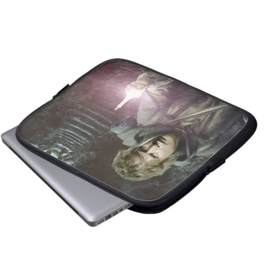 Samwise und SHELOB™ Laptopschutzhülle (Vorne Knopf)