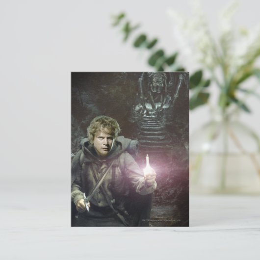 Samwise und SHELOB™ Postkarte (Stehend Vorderseite)