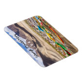 Samye Kloster Luftbild - Tibet, Asien Magnet (Rechte Seite)