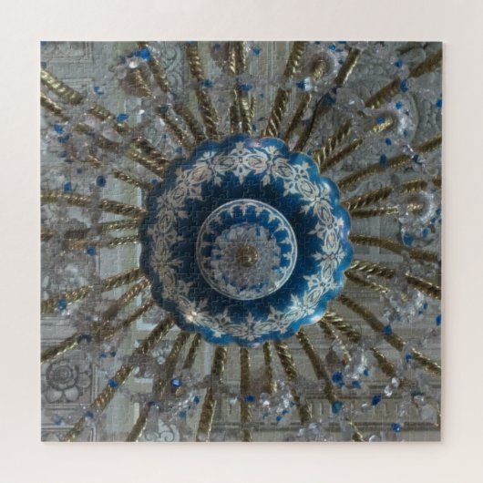 san agustin kronleuchter blau puzzle (Horizontal)