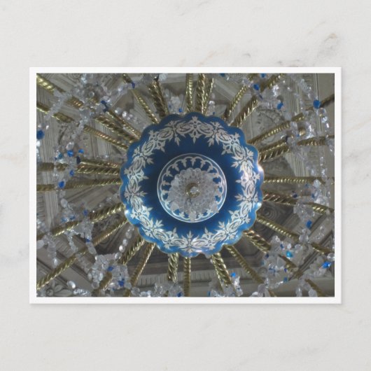 San-Agustin-Kronleuchter Postkarte (Vorderseite)