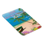 San Agustinillo Mexico Beach Poster Magnet (Rechte Seite)