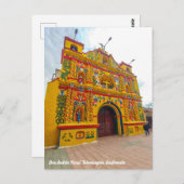 San Andrés Xecul, Totonicapán, Guatemala Postkarte (Vorne/Hinten)