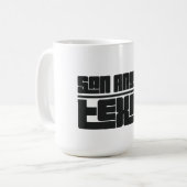 San Angelo - Texas Kaffeetasse (Vorderseite Links)