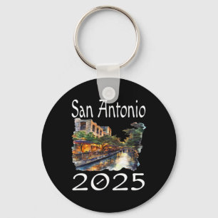 San Antonio 2025 Matching Family Vacation Group Schlüsselanhänger