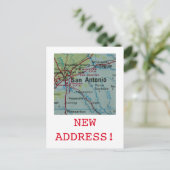San Antonio Ankündigung neuer Anschrift (Stehend Vorderseite)