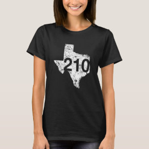 San Antonio Area Code 210 Shirt, Texas Souvenir Gi T-Shirt