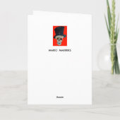 San Antonio Auftrag-Gruß Karte (Rückseite)