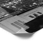 San Antonio City Lights Poster (Ecke)