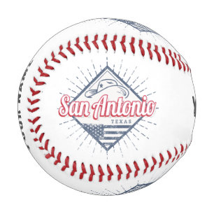 San Antonio City Texas United Staaten Vintag USA Baseball