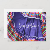 San Antonio Colors Postkarte (Vorne/Hinten)