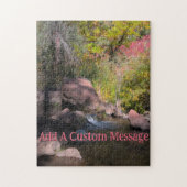 San Antonio Creek Kaskade Puzzle (Vertikal)