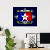 San Antonio Diamond Poster (Heimbüro)