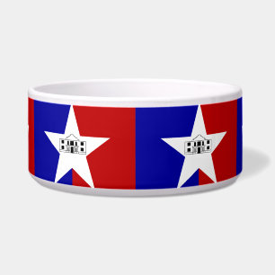 San Antonio Flag Pet Bowl Napf