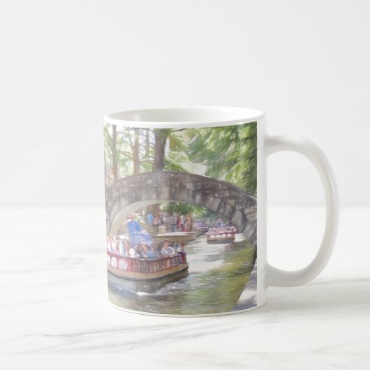 San Antonio Fluss Walk Kaffeetasse (Rechts)