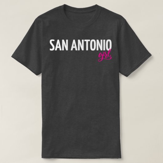 San Antonio Girl City in Texas 1 T-Shirt (Design vorne)