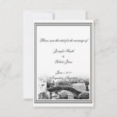 San Antonio Hochzeit in Urlaubsort Save the Date (Vorderseite)