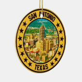 San Antonio Keramik Ornament (Rechts)