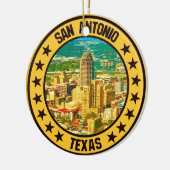 San Antonio Keramik Ornament (Links)