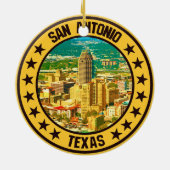 San Antonio Keramik Ornament (Hinten)