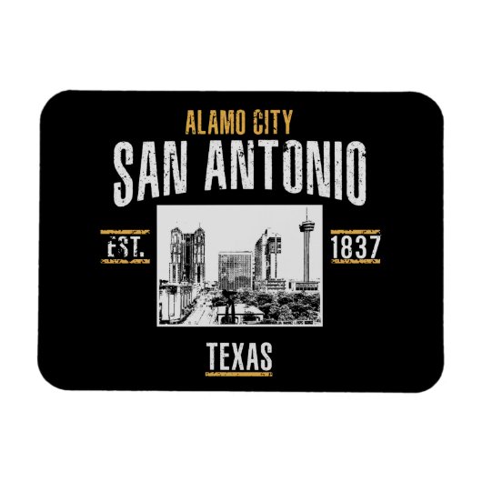 San Antonio Magnet (Horizontal)