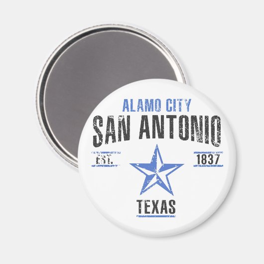 San Antonio Magnet (Vorderseite/Rückseite)