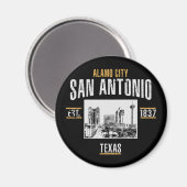 San Antonio Magnet (Vorderseite/Rückseite)