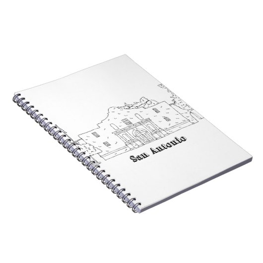 San Antonio Notizblock (Rechte Seite)