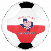 San Antonio Polish Texan Fußball (Vorderseite)